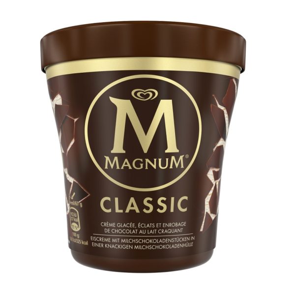 Glace magnum classic 440 ML chocolat au lait